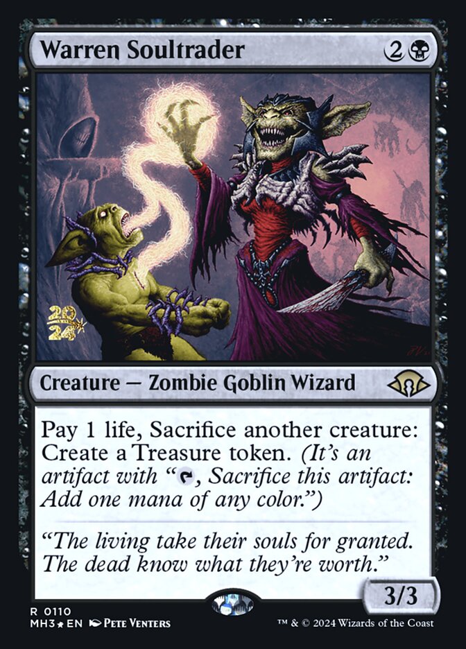 Warren Soultrader card front