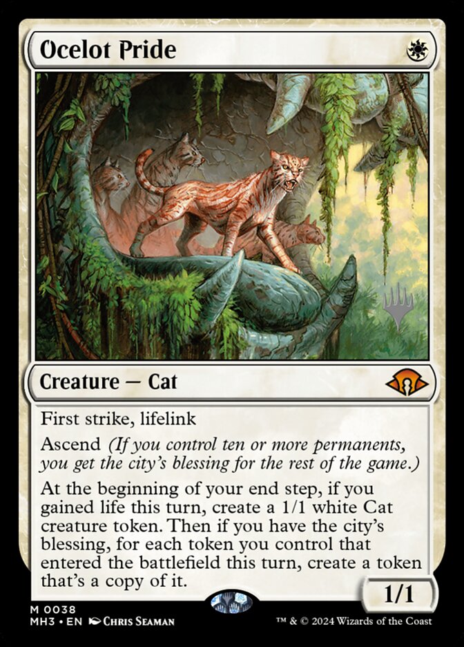 Ocelot Pride card front