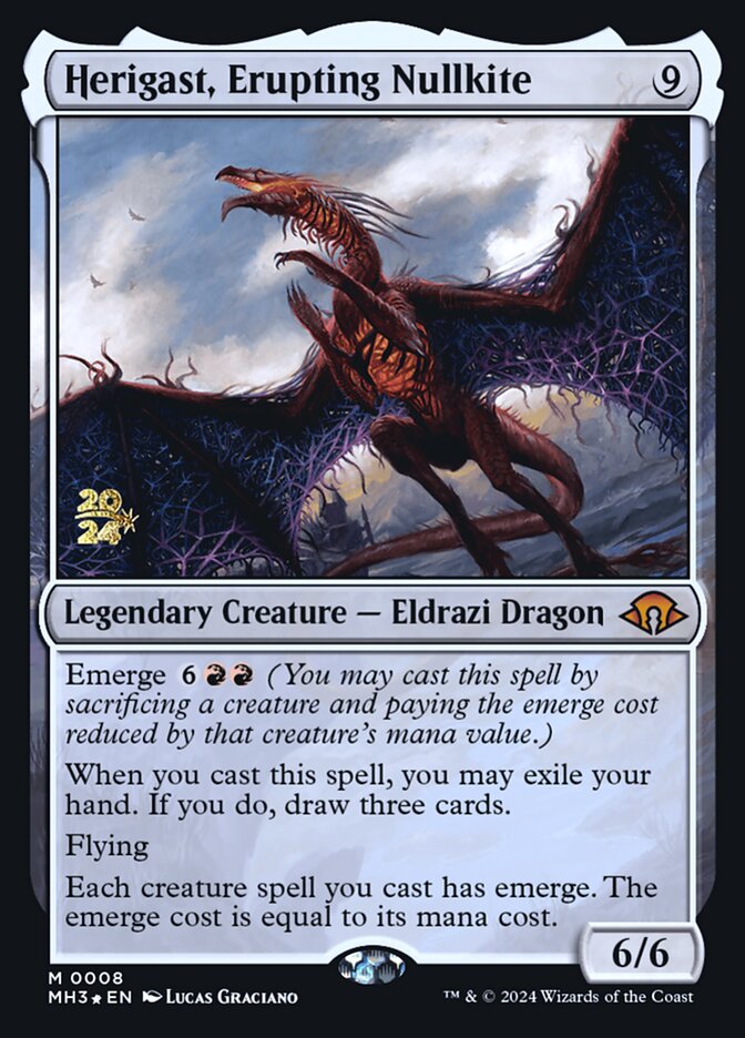 Herigast, Erupting Nullkite card front
