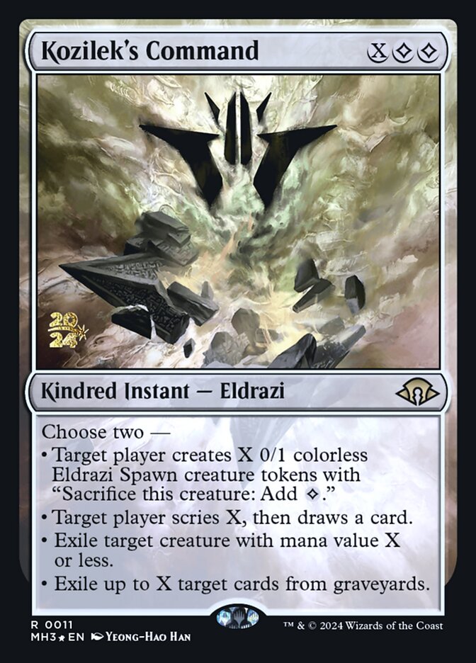 Kozilek's Command card front