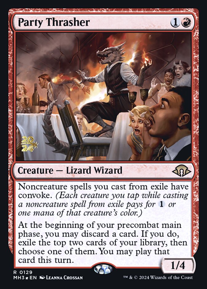 Party Thrasher card front