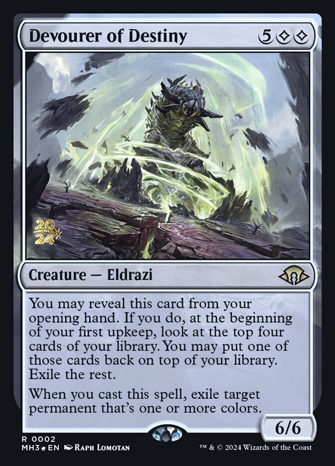 Devourer of Destiny card front