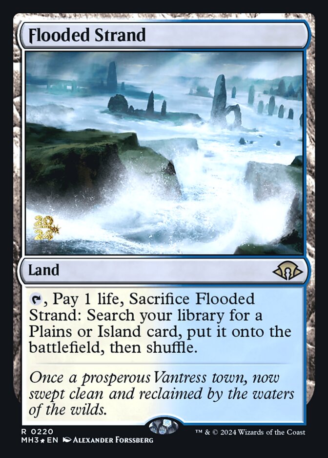 Flooded Strand card front