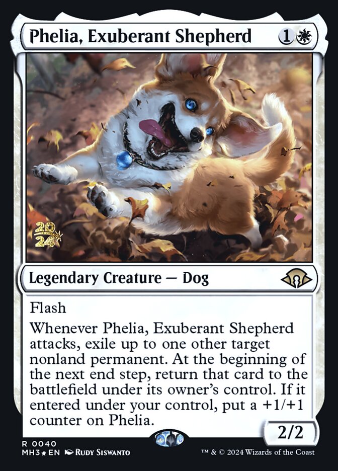 Phelia, Exuberant Shepherd card front