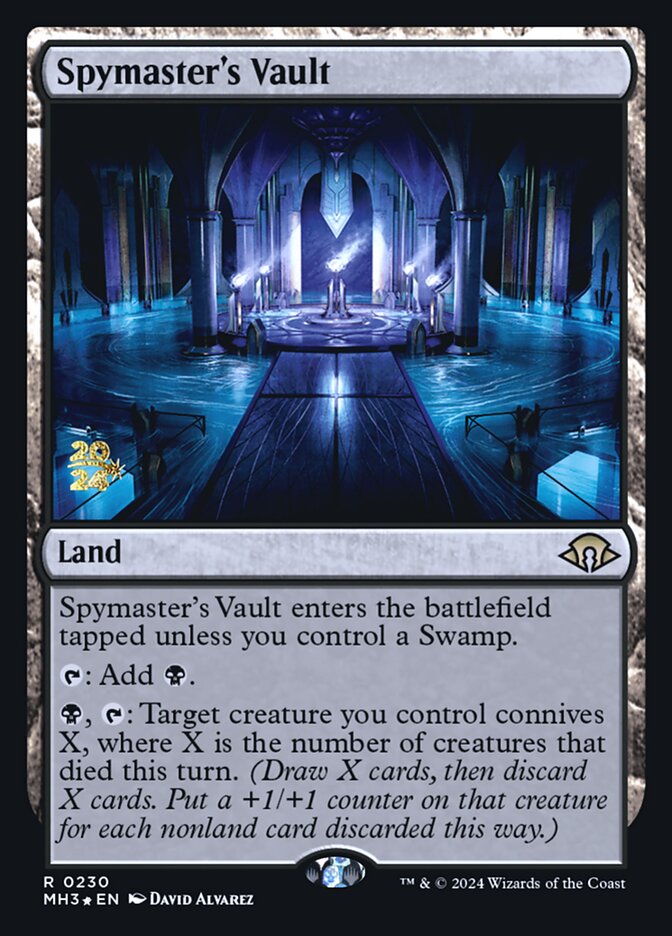 Spymaster's Vault card front