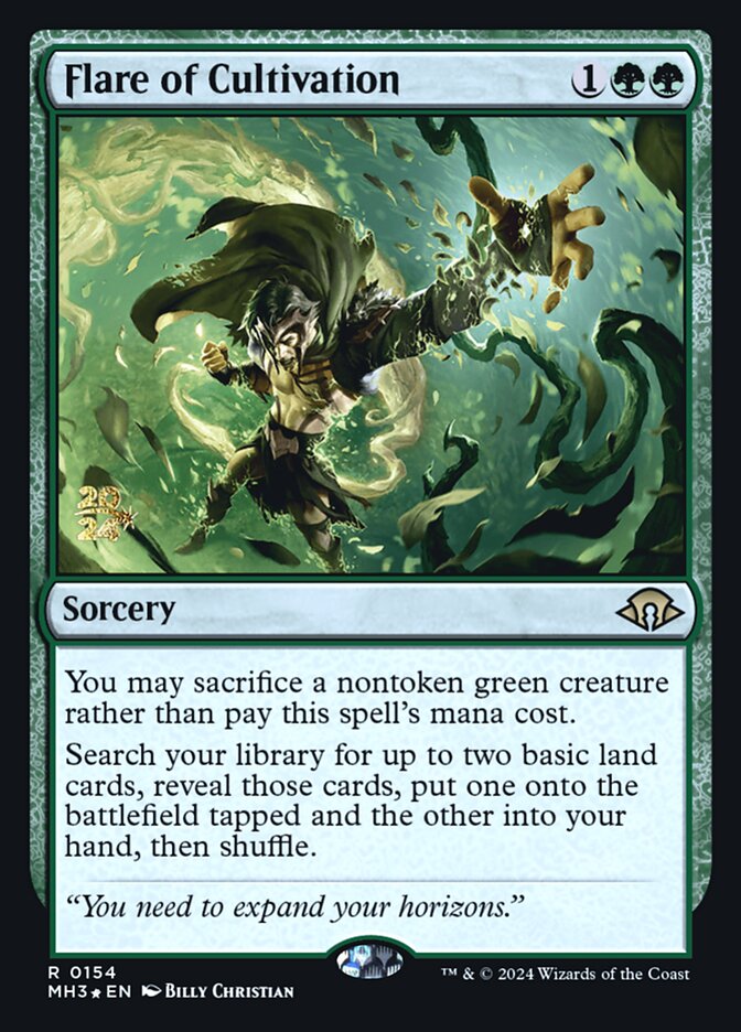 Flare of Cultivation card front
