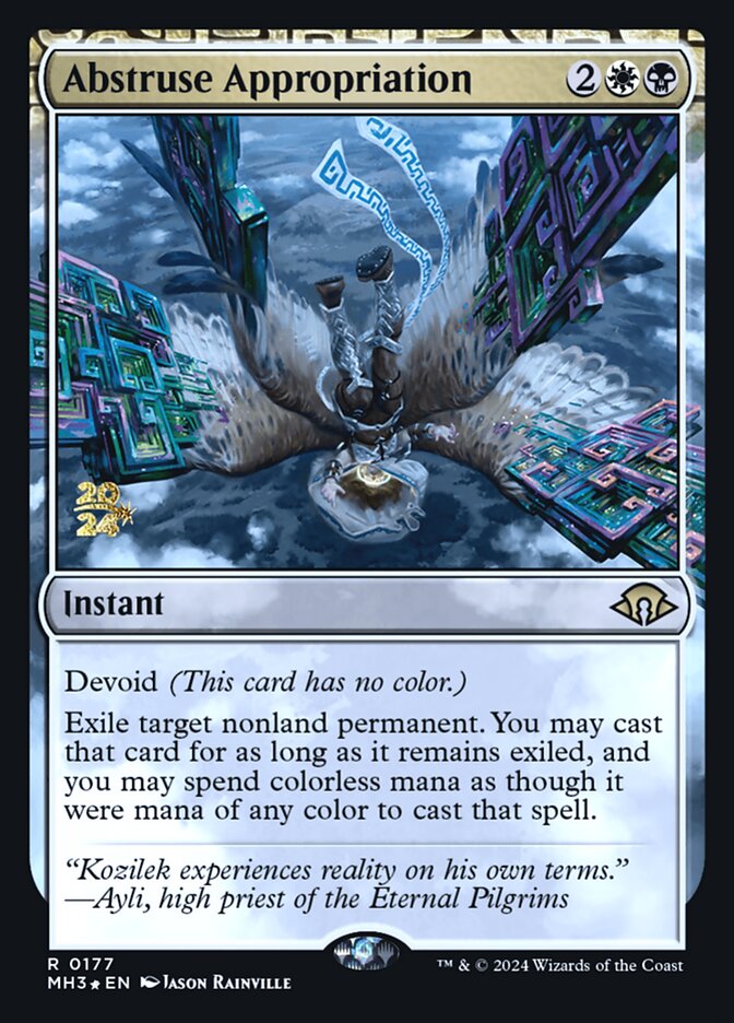 Abstruse Appropriation card front