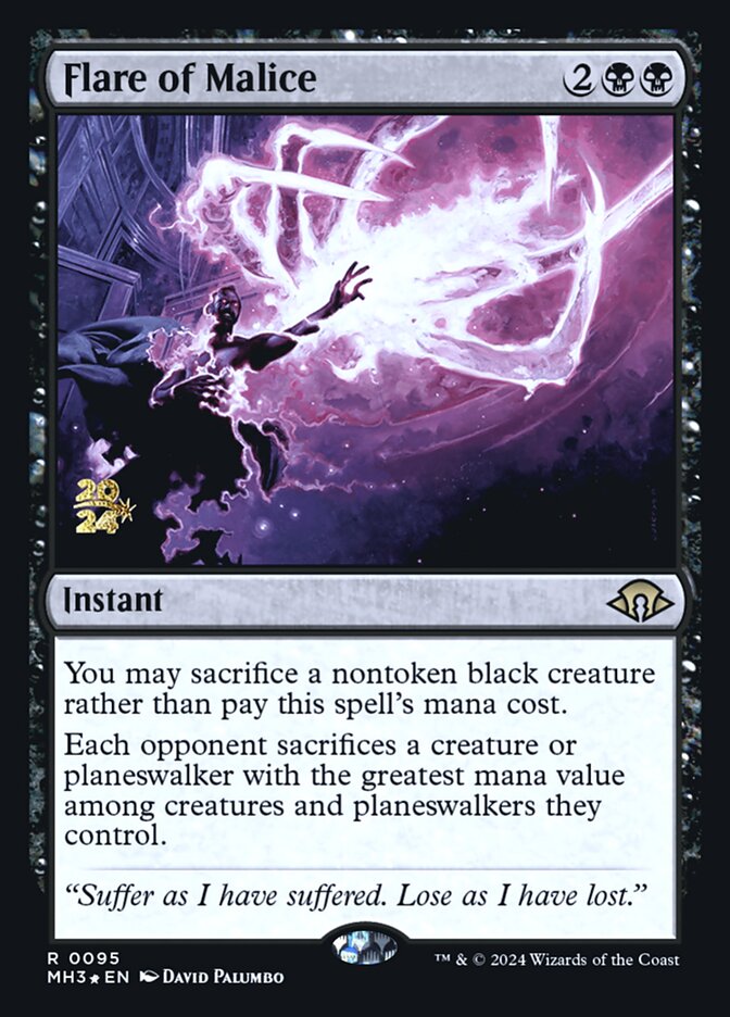 Flare of Malice card front