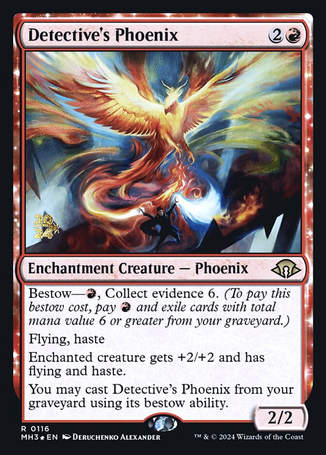 Detective's Phoenix card front