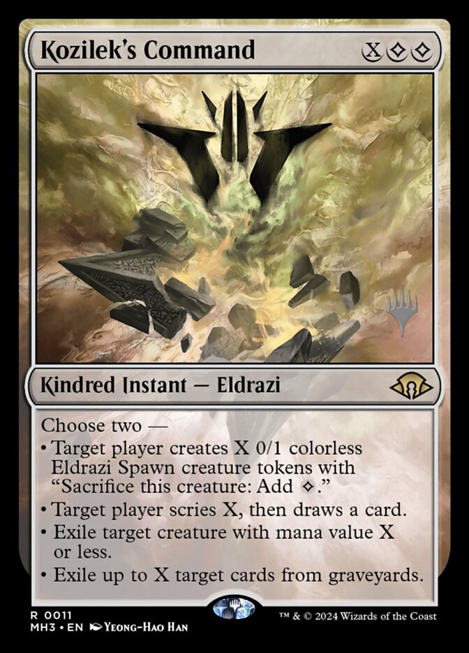 Kozilek's Command card front