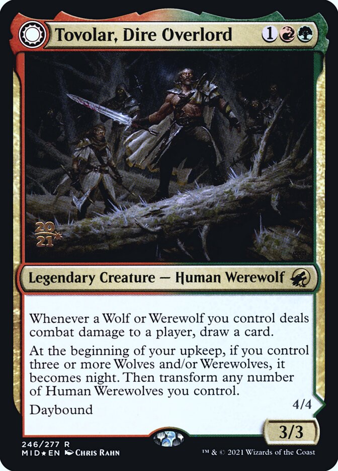 Tovolar, Dire Overlord card front