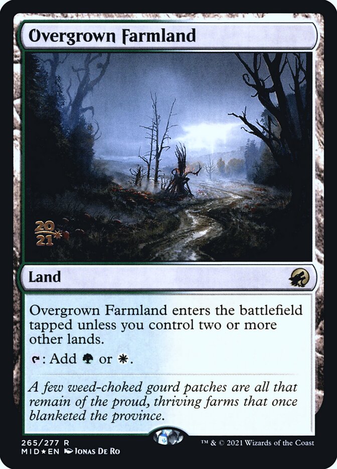 Overgrown Farmland card front