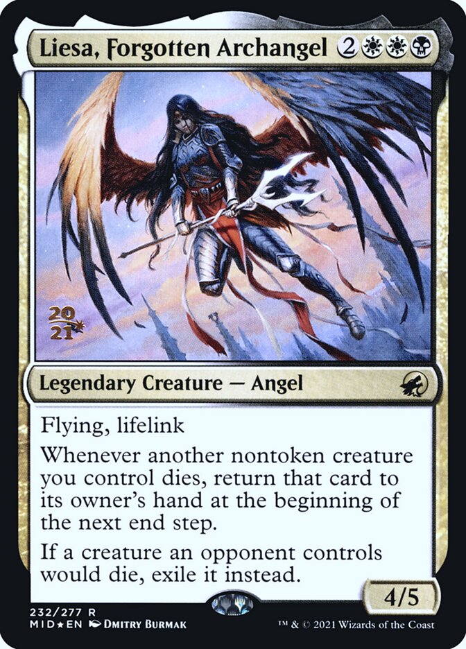 Liesa, Forgotten Archangel card front