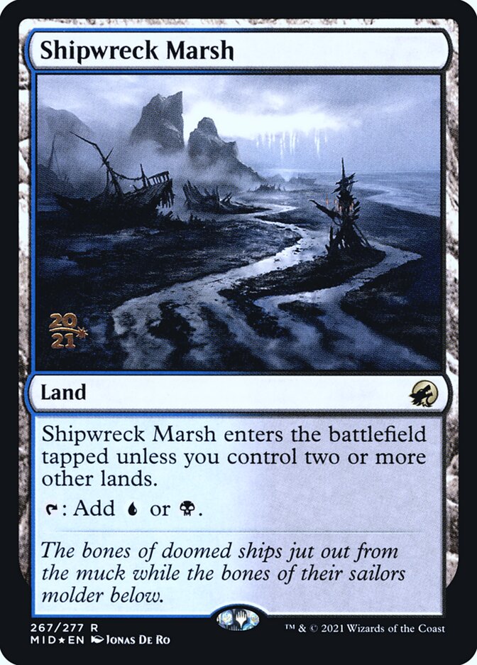 Shipwreck Marsh card front