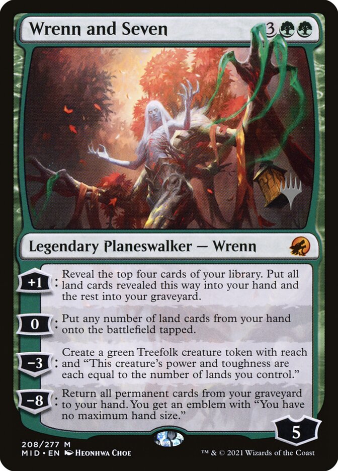 Wrenn and Seven card front