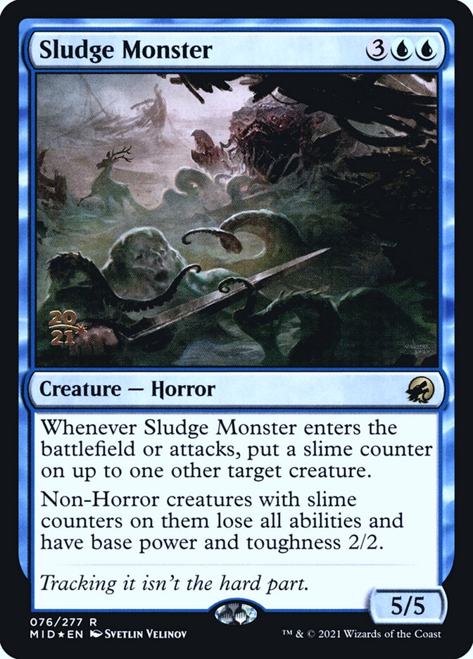 Sludge Monster card front