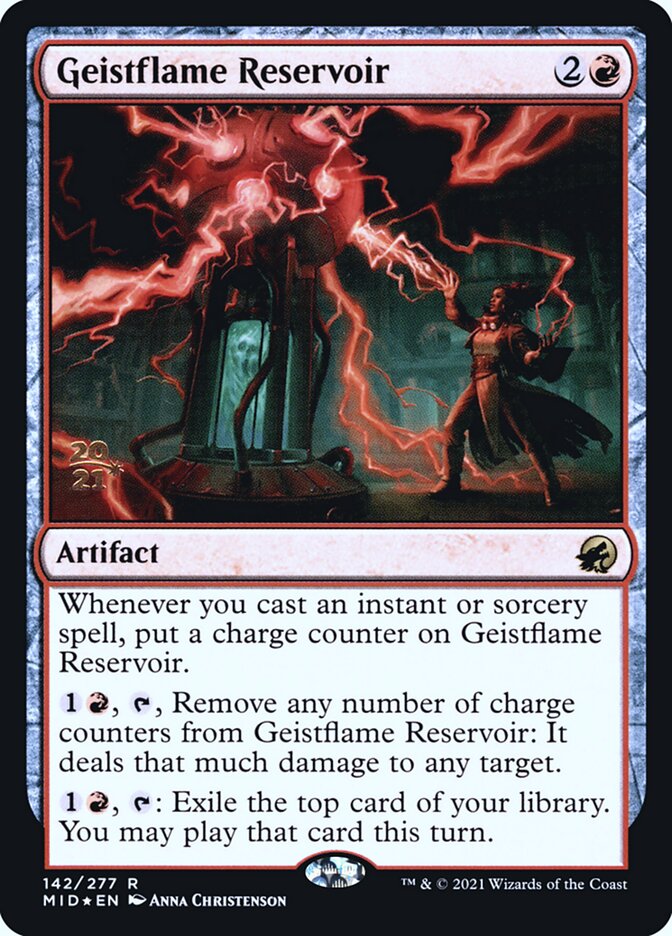 Geistflame Reservoir card front