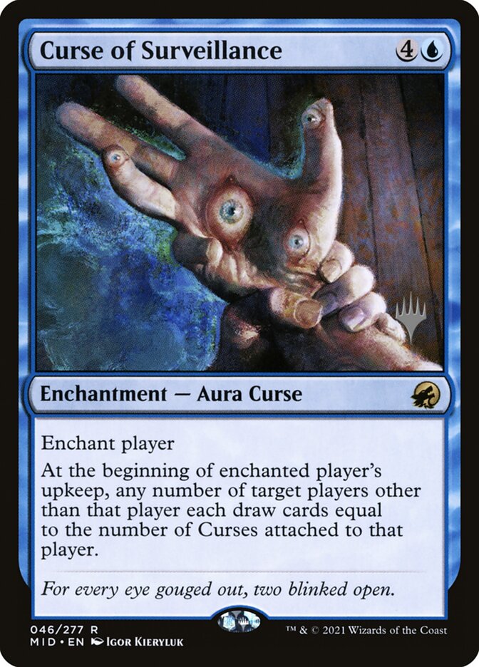 Curse of Surveillance card front