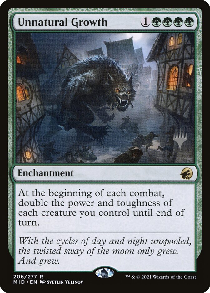 Unnatural Growth card front