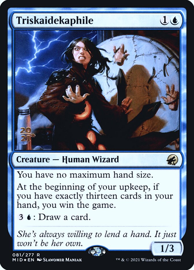 Triskaidekaphile card front