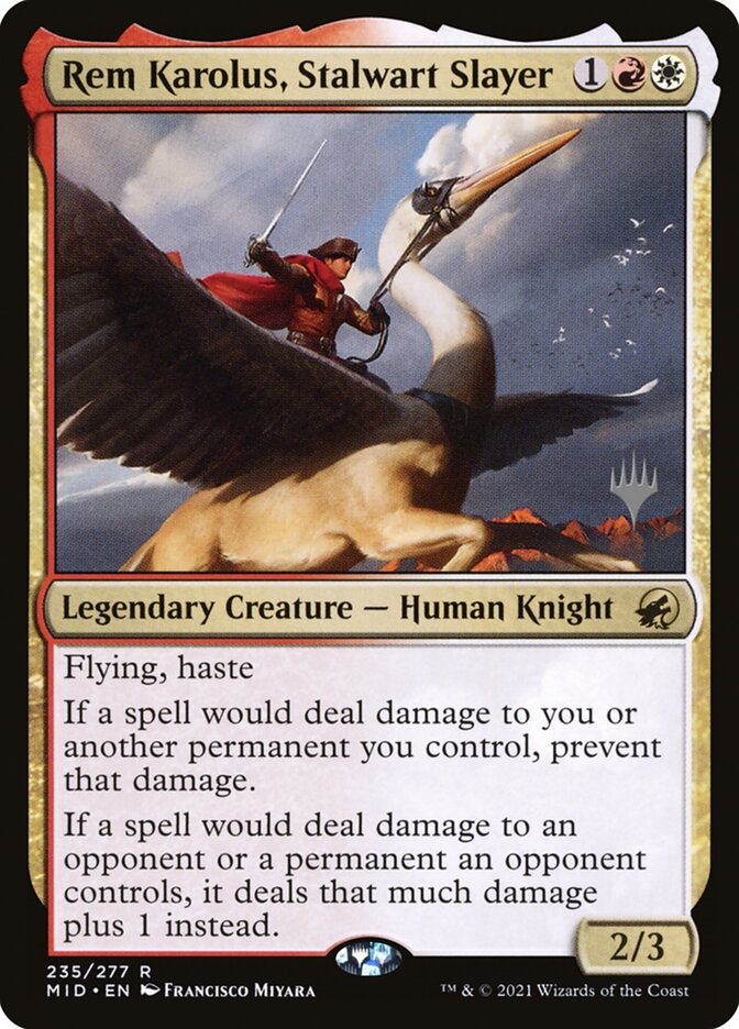 Rem Karolus, Stalwart Slayer card front