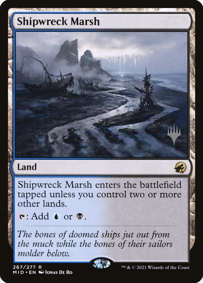 Shipwreck Marsh card front