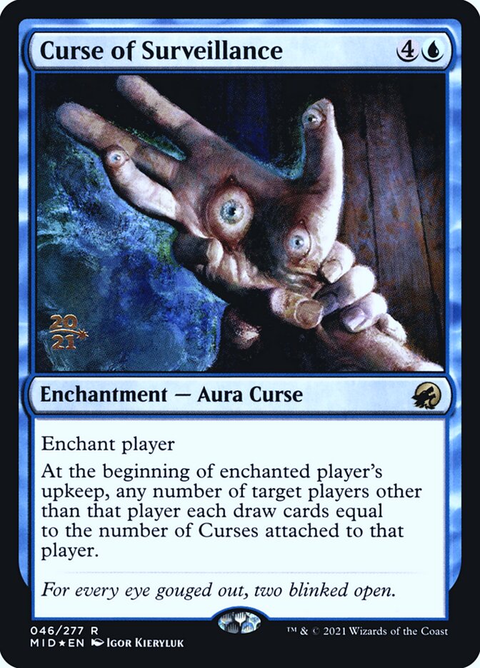 Curse of Surveillance card front