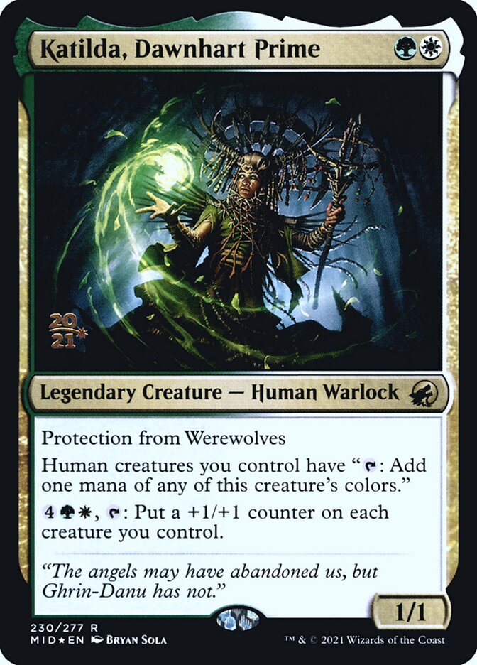 Katilda, Dawnhart Prime card front