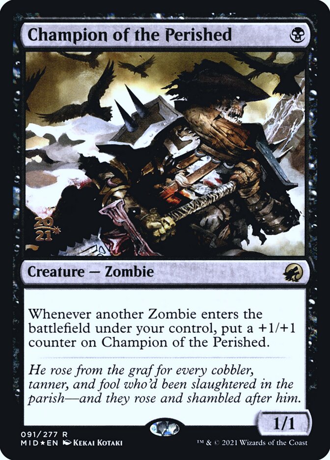 Champion of the Perished card front