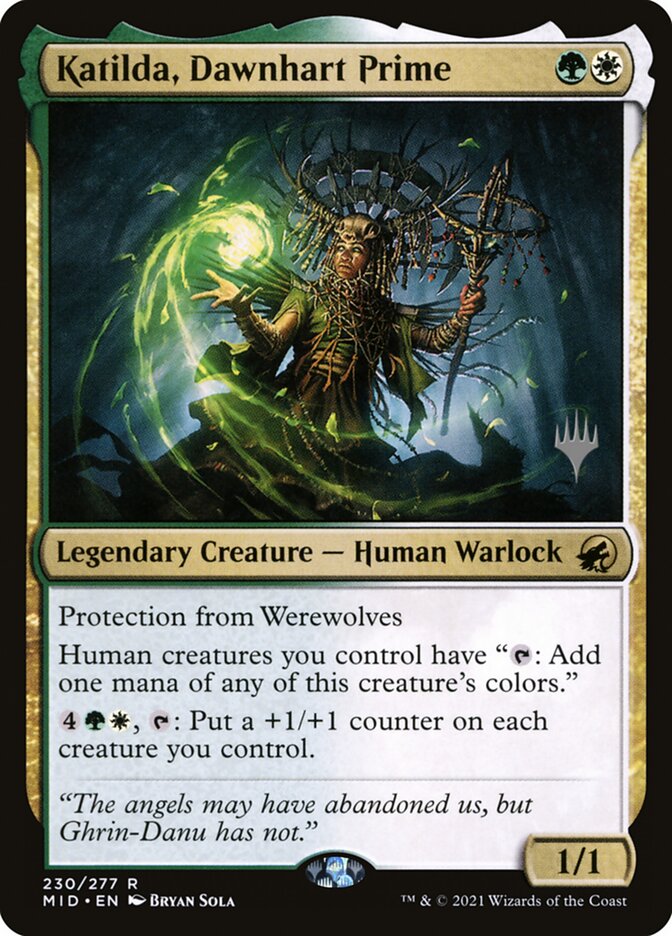 Katilda, Dawnhart Prime card front