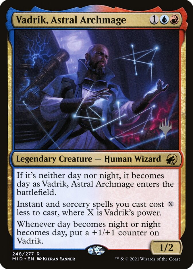 Vadrik, Astral Archmage card front
