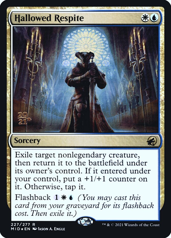 Hallowed Respite card front