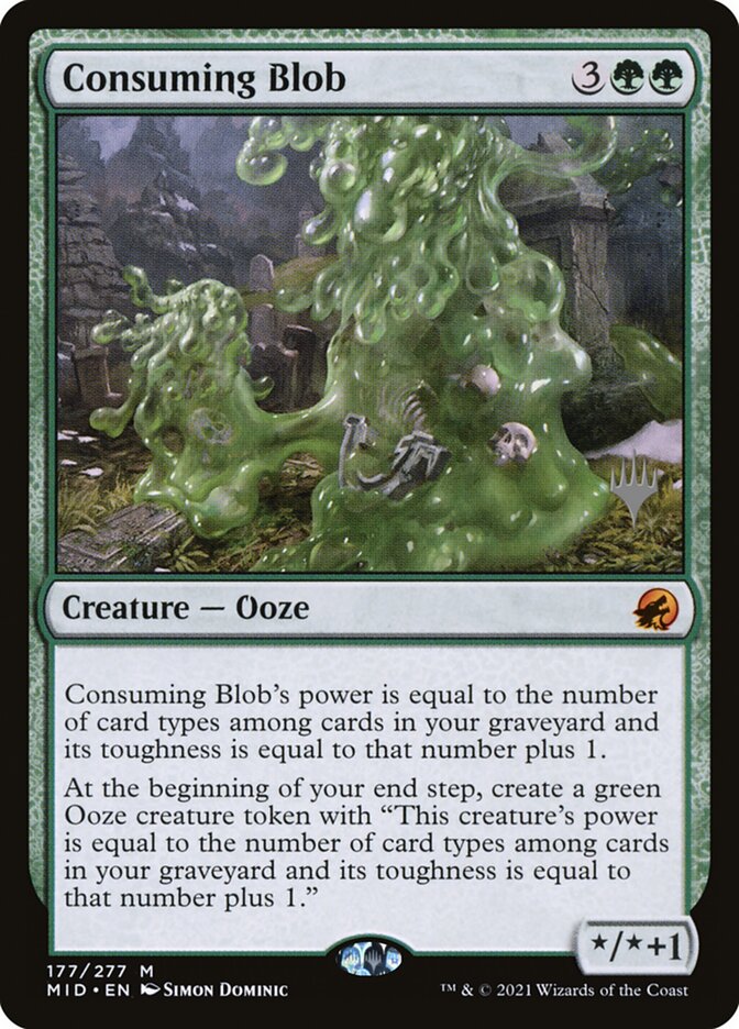 Consuming Blob card front