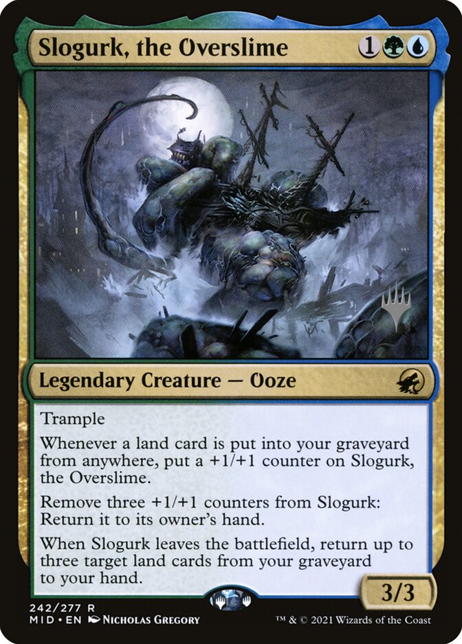 Slogurk, the Overslime card front