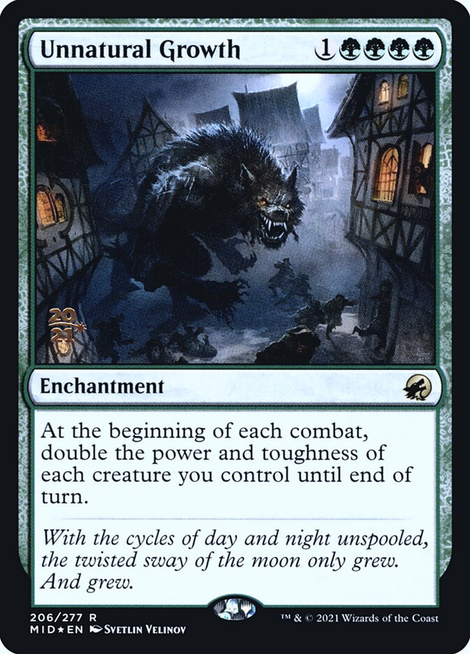 Unnatural Growth card front