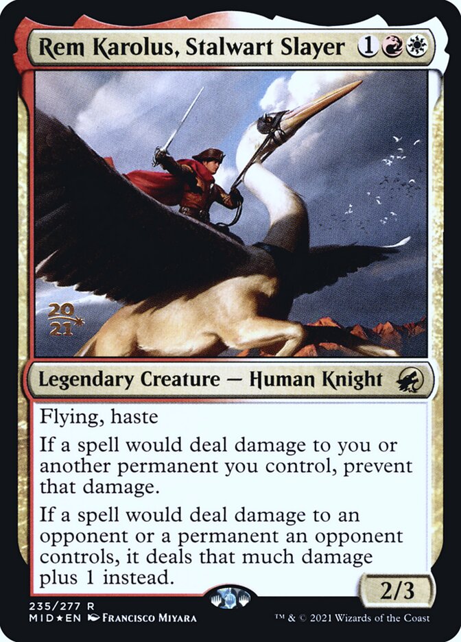 Rem Karolus, Stalwart Slayer card front