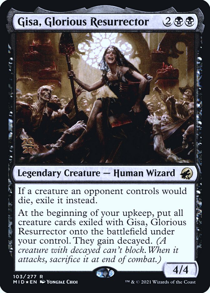Gisa, Glorious Resurrector card front