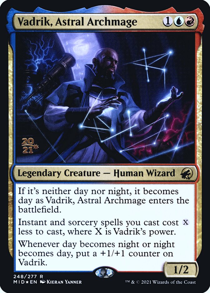 Vadrik, Astral Archmage card front