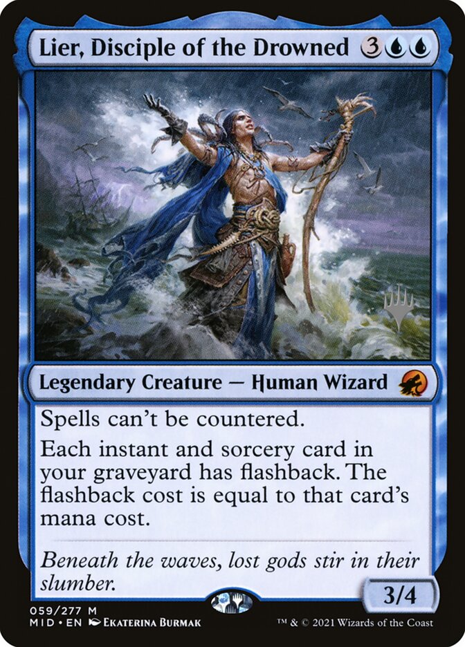 Lier, Disciple of the Drowned card front