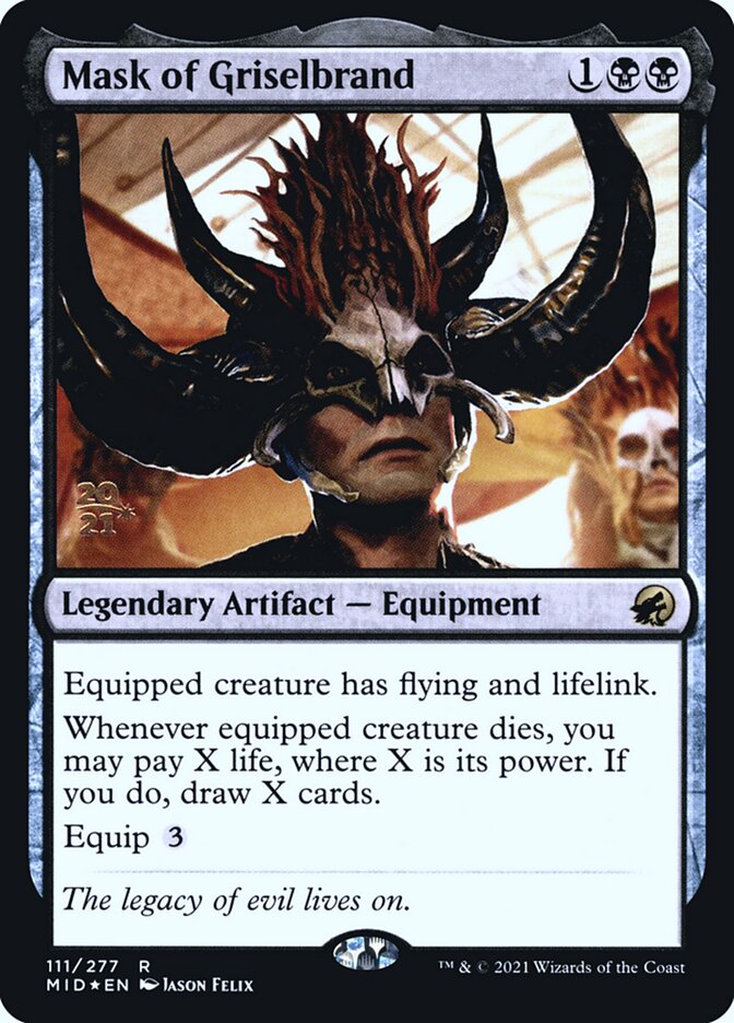 Mask of Griselbrand card front