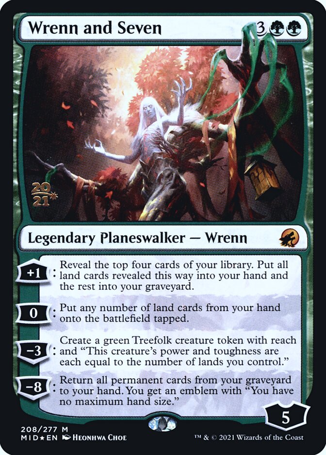 Wrenn and Seven card front