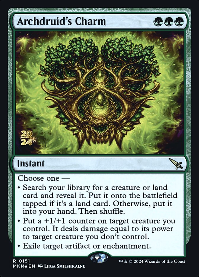 Archdruid's Charm card front