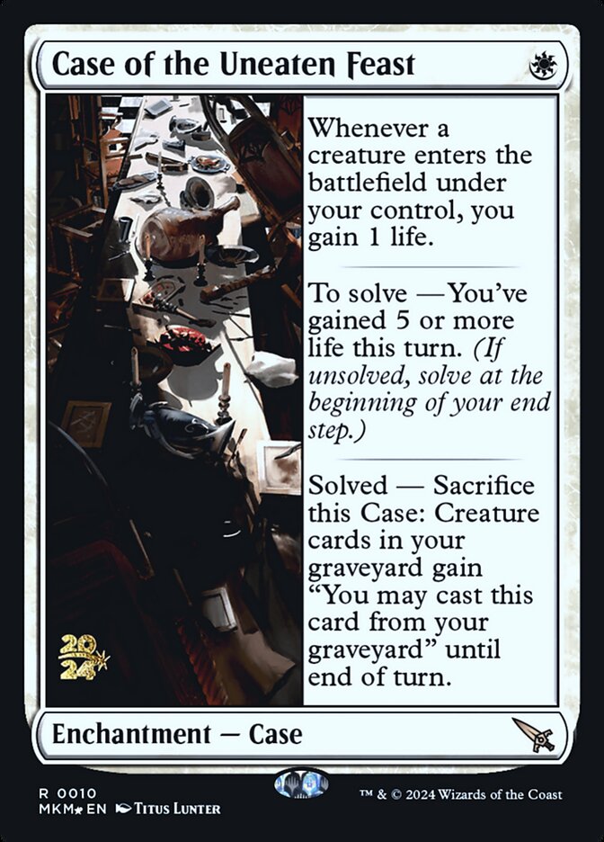 Case of the Uneaten Feast card front