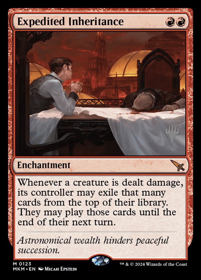 Expedited Inheritance card front