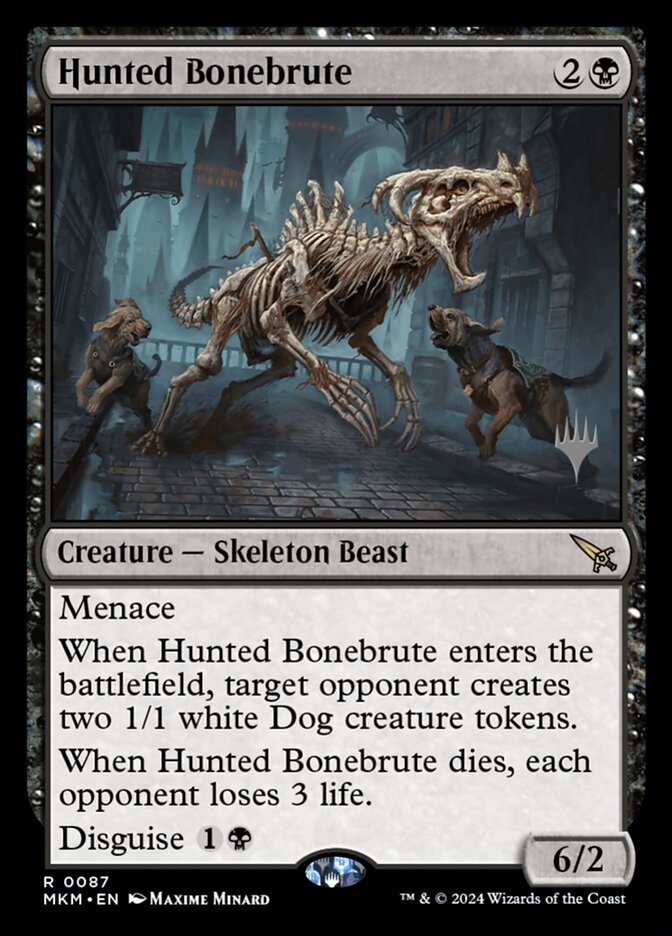 Hunted Bonebrute card front