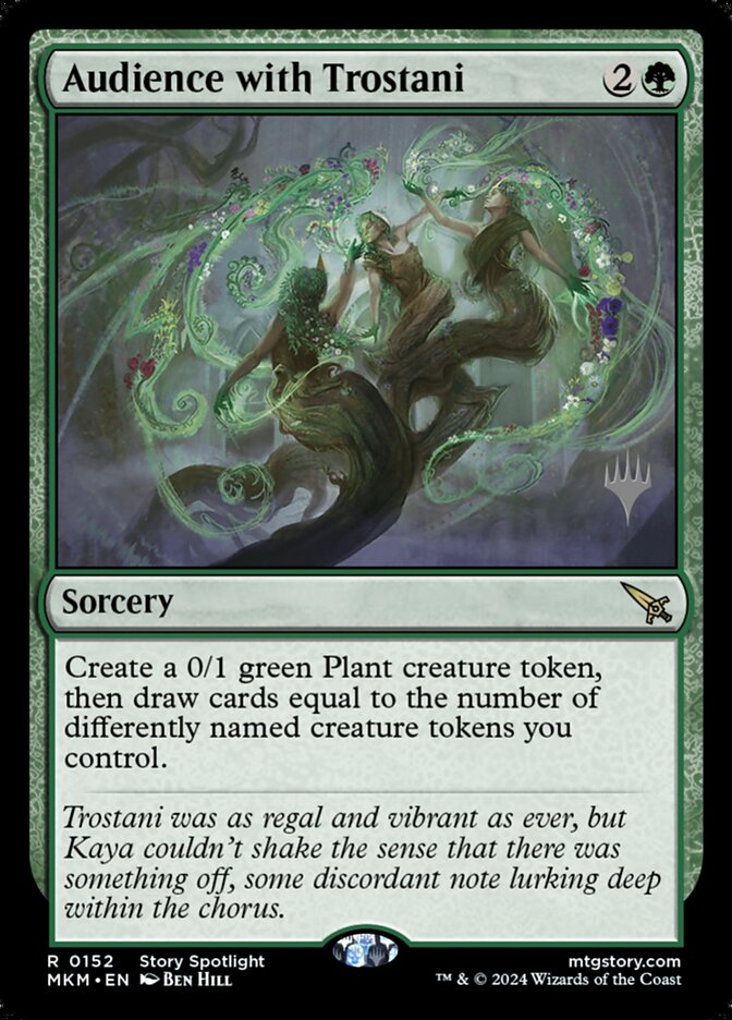 Audience with Trostani card front