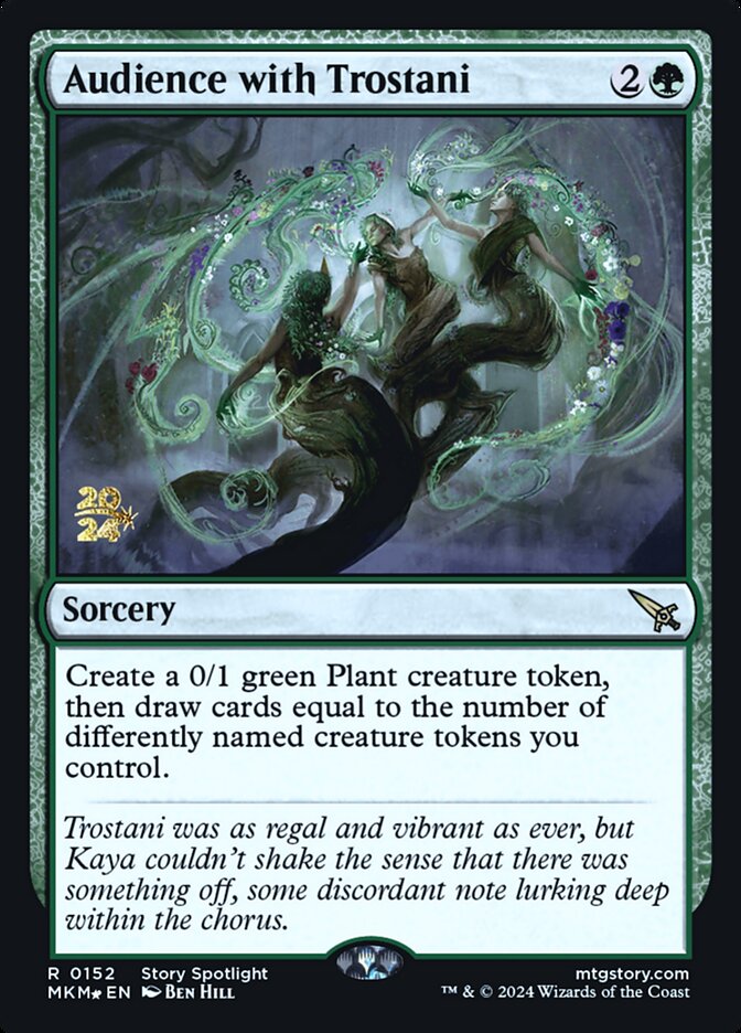 Audience with Trostani card front