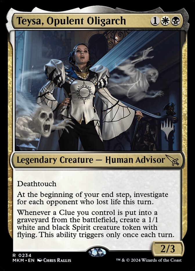 Teysa, Opulent Oligarch card front