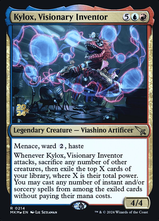 Kylox, Visionary Inventor card front