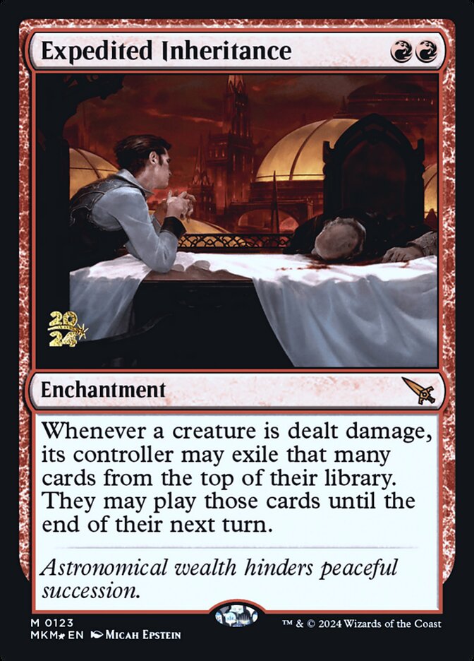 Expedited Inheritance card front